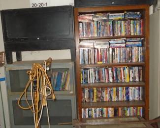 Shelf full of dvds