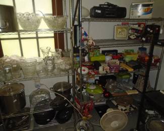 More shelving full of great items