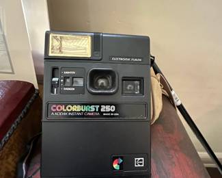 Kodak Colorburst 250 vintage instant camera, collector's item