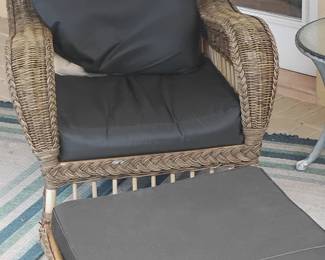 Patio rattan...$300