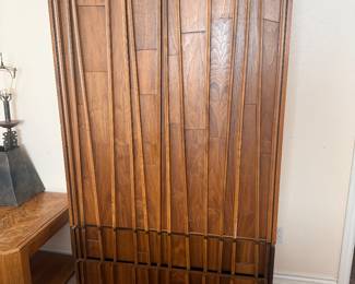 Vintage Mid-Century Modern Walnut Tall Dresser / Chest
