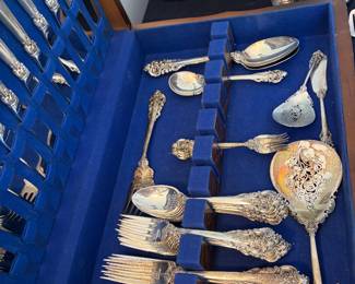 Sterling Silver Flatware Wallace Grand Baroque