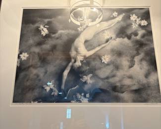 LYNN BIANCHI FINE ART PHOTOGRAPHY SIGNED AND NUMBERED 2/12 "POINSETTIA SKY" 