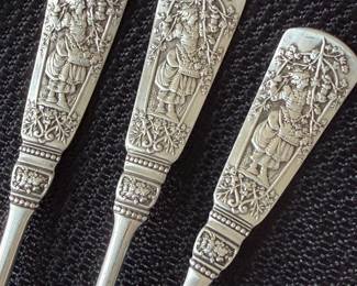 4 pc Sterling Silver Fontainebleau