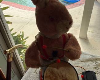 vintage drummer bunny
