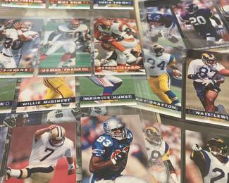We have 9 sheets of six each