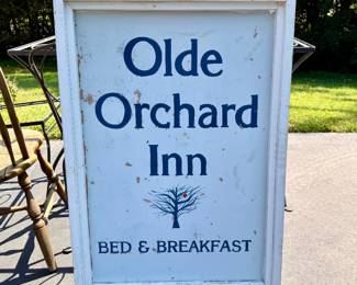 Vintage Large Bed & Breakfast Hanging Wood Sign~$195.00