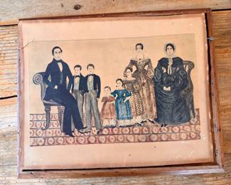 American Folk Art Print~$30.00