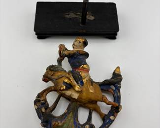 Antique Asian Wood Sculpture