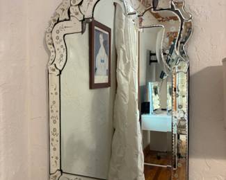 Unique etched mirror
