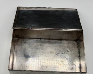 1920s alfred Dunhill decorative tobacco box dated