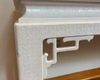 John Widdicomb Table - painted white