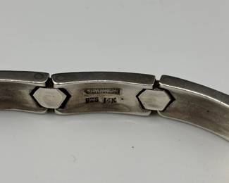 Vintage Bayanihan W. Thomas Burns Handcrafted Sterling 18k Gold