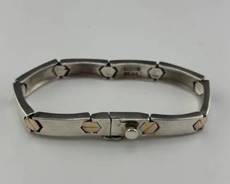 Vintage Bayanihan W. Thomas Burns Handcrafted Sterling 18k Gold