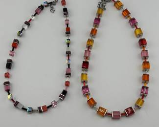 Coeur de Lion Sterling Silver Geometric Necklaces