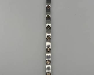 Vintage Bayanihan W. Thomas Burns Handcrafted Sterling 18k Gold