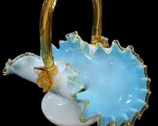 Art Glass Basket