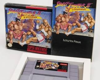 Super Nintendo Street Fighter 2 Game