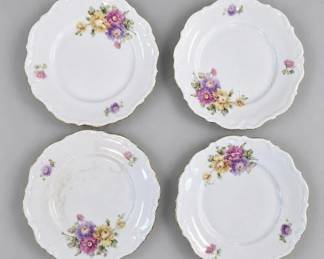 Winterling Porcelain Floral Plates