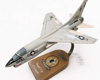 Vought F-8 Crusader Model Aircraft