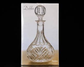 Shannon Dublin Crystal Wine Decanter