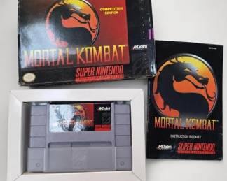 Mortal Kombat Super Nintendo Game
