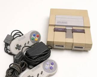 Super Nintendo Game System Note