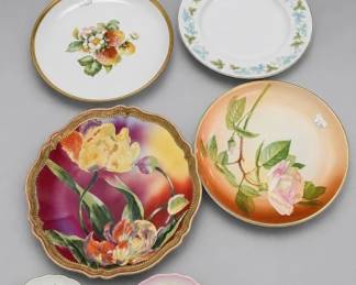 Hutschenreuther And Vintage Fine China Dishes