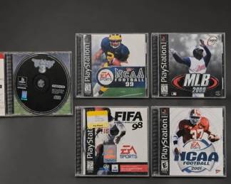 Tekken 3; NCAA Football 99; MLB Game PS1 Games