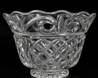 Lead Crystal Decorative Bowl