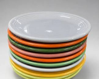 Fiesta Ceramic Saucers 10pc