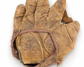 Vintage Leather Kids Baseball Glove