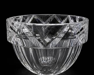 Orrefors Erika Lagerbielke Aladdin Crystal Bowl