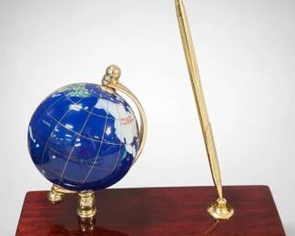 Desktop Terrestrial Globe With Pen