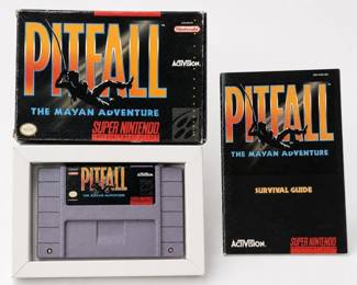 Super Nintendo Pitfall Game