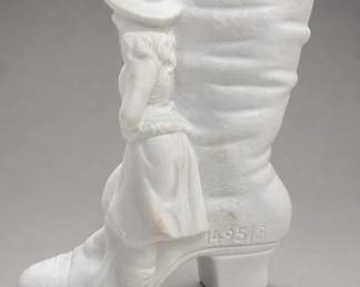 GERMANY R.P.M 495/3 Figural Ceramic Bud Vase