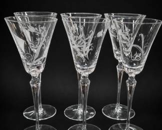 Mikasa Stemmed Wine Glasses