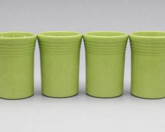 Fiesta Green 4pc Ceramic Tumblers