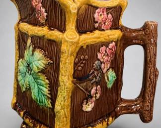 Antique Majolica Pitcher