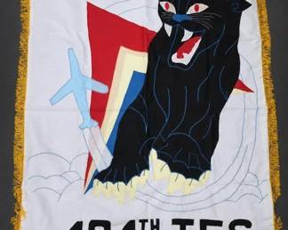 494th TFS Black Panther Banner