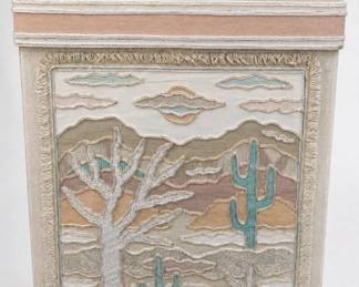 Southwestern Textile Upholstered Art Sarah Keeler
