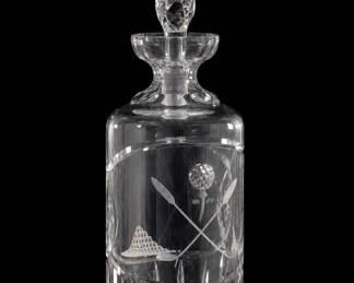 ROVELLI 24% Lead Crystal Decanter