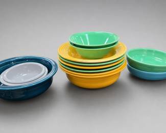 Glazed Fiesta Ceramic Bowls And Dishes
