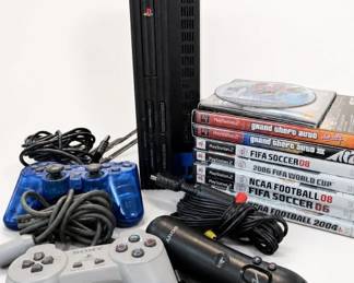 Sony PlayStation 2 Console & Game Collection