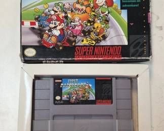 Nintendo Super Mario Kart SNES Game