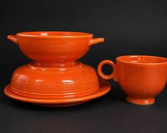 Fiesta Glazed Ceramic Tableware Group