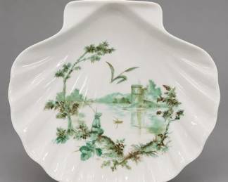 Castel Limoges Décor Vieux Porcelain Dish
