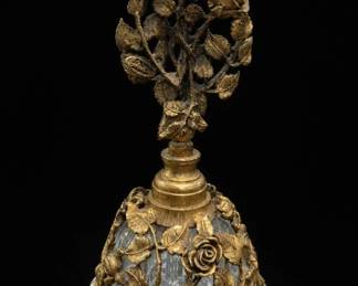 Ormolu Gilded Perfume Bottle