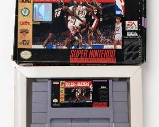 Bulls Vs Blazers SNES Game