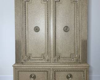 Marge Carson Neoclassical Style Armoire